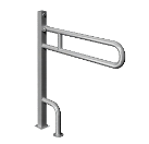 Поручень опорный откидной